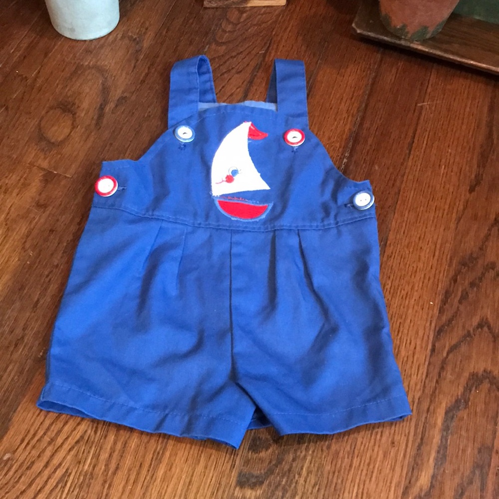 Vintage Carters Sail Boat 🚣‍♀️ Rompers